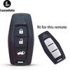 silicone key cover case shell for Mitsubishi Outlander 2022 2023 3 Bottons remote smart key holder car keychain protection