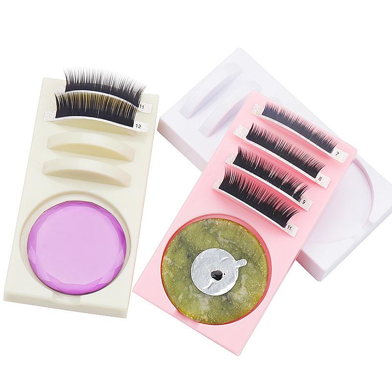 2-in-1 Eyelash Extension Table with Glue Tray, Multi-Color Options, Ideal for Nail Salons