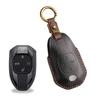 The Retro Key Cover Is Suitable For Gac New Energy Trumpchi E8 Car Handmade Real Cowhide Key Protection Bag.