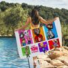 Talking T-Tom And F-Friends Towel Quick Drying Beach Towels Are Suitable For Swimming Pools Camping Yoga And The Gym