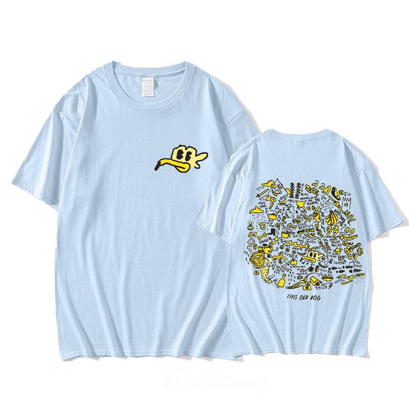 Camiseta Mac DeMarco 2025 Nova Camiseta com Estampa Gráfica Manga Curta Algodão Camiseta Tops Confortáveis