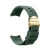 Quick-release elbow with curved fluororubber Watch strap for Tudor White Panda BLACK BAY Chronograph Monster Gold Eye M79360