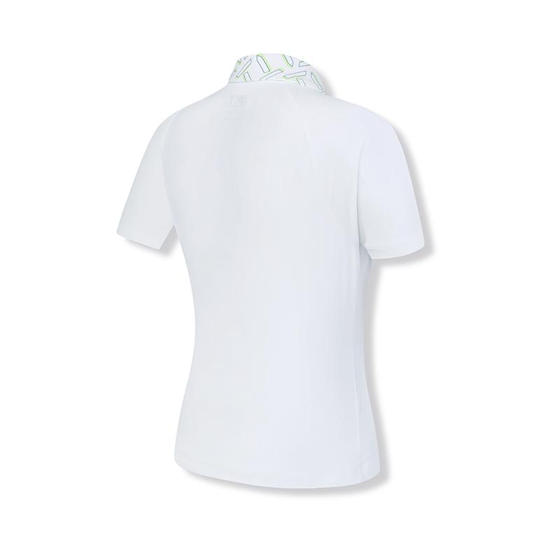 New FILA Polo Shirts Women's White A11W425122FWT