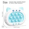 3 Colors 1 pcs Electronic Pop Quick Push Bubbles Game Machine Kid Cartoon Fun Squeezing Toys Anti Stress Sensory Bubble Toy Gift