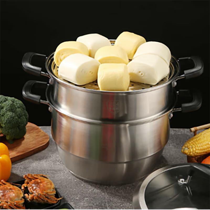 Zhang Xiao Quan Yuchu 304 Stainless Steel Three-Layer Steamer