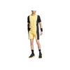 Adidas Color Block Logo Print Casual Shorts Men Shorts Yellow IW4072
