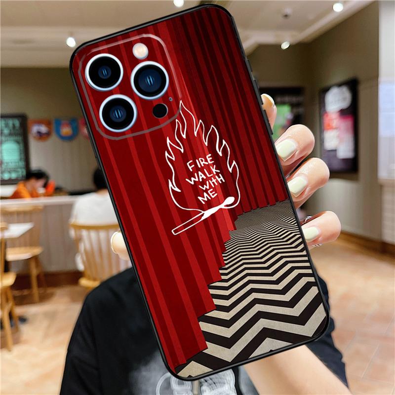 Welcome To Twin Peaks Case For iPhone 17 Pro Max 16 15 14 11 12 13 Mini Plus 16e 17 Air Bumper Cover Accessories