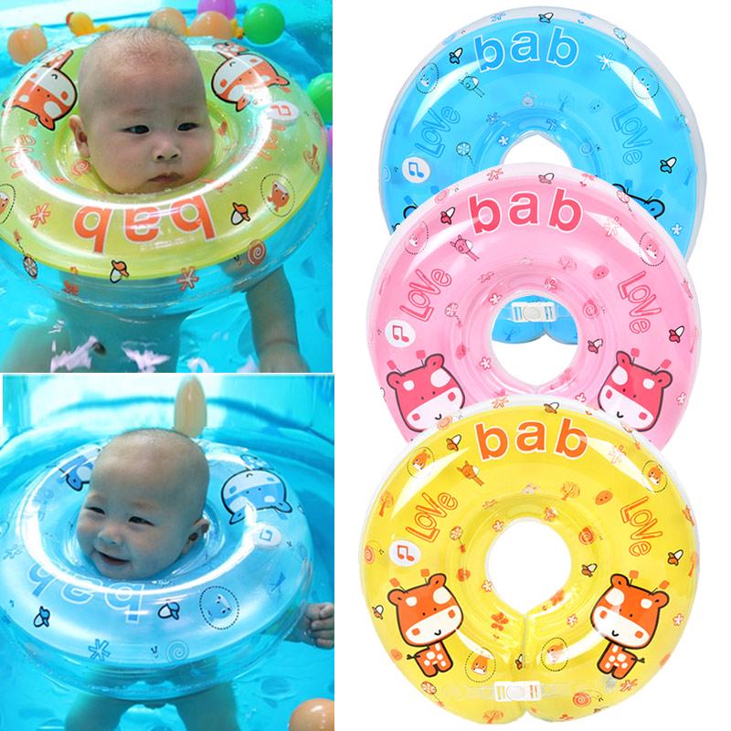 Buy Baby Swimming Neck Float Inflatables Ring Adjustable Safety Neck