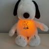 Hot Baby Breathing Soothing Snoopy White Dog Plush Doll Sleeping Companion Music And Light Doll Sensory Stuffed Toy Kid Gifts