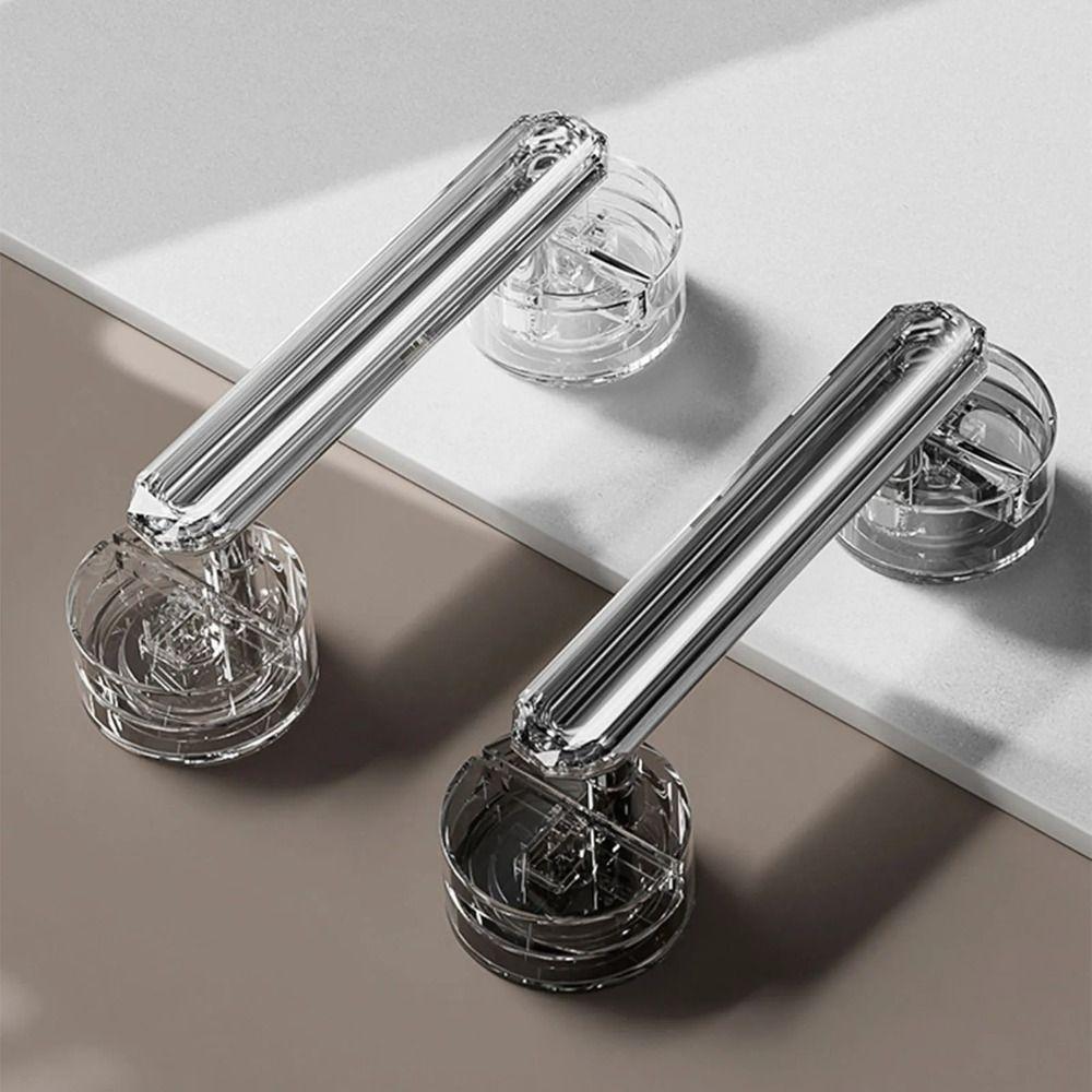 Hole Free Suction Cup Door Handle Anti-slip Glass Door Handrail Sliding Door Handle  Glass Door