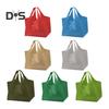 Foldable Shopping Bag Large Capacity Strong Load-bearing Waterproof Reusable Collapsible Grocery Bag Holder Tote