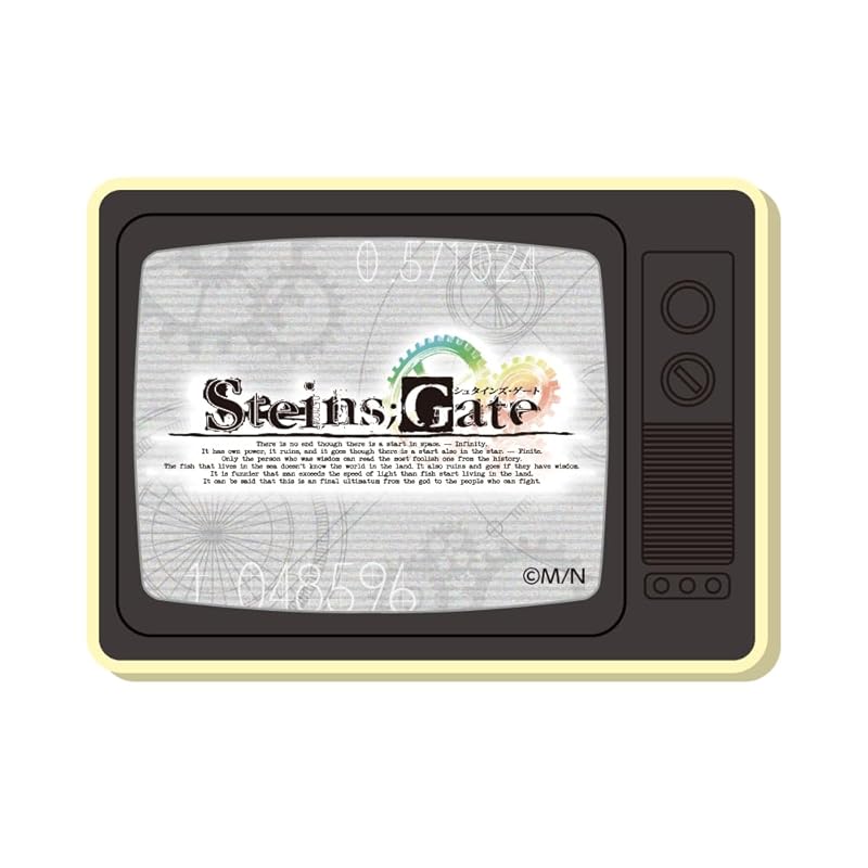 

STEINS;GATE TV type magnet/title logo