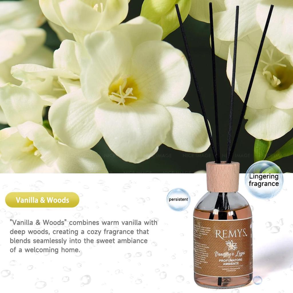 Reed Diffuser Set / Perfume/Scent Diffuser with Sticks Home Fragrance Reed Diffuser for Bedroom Bathroom Home Decoration