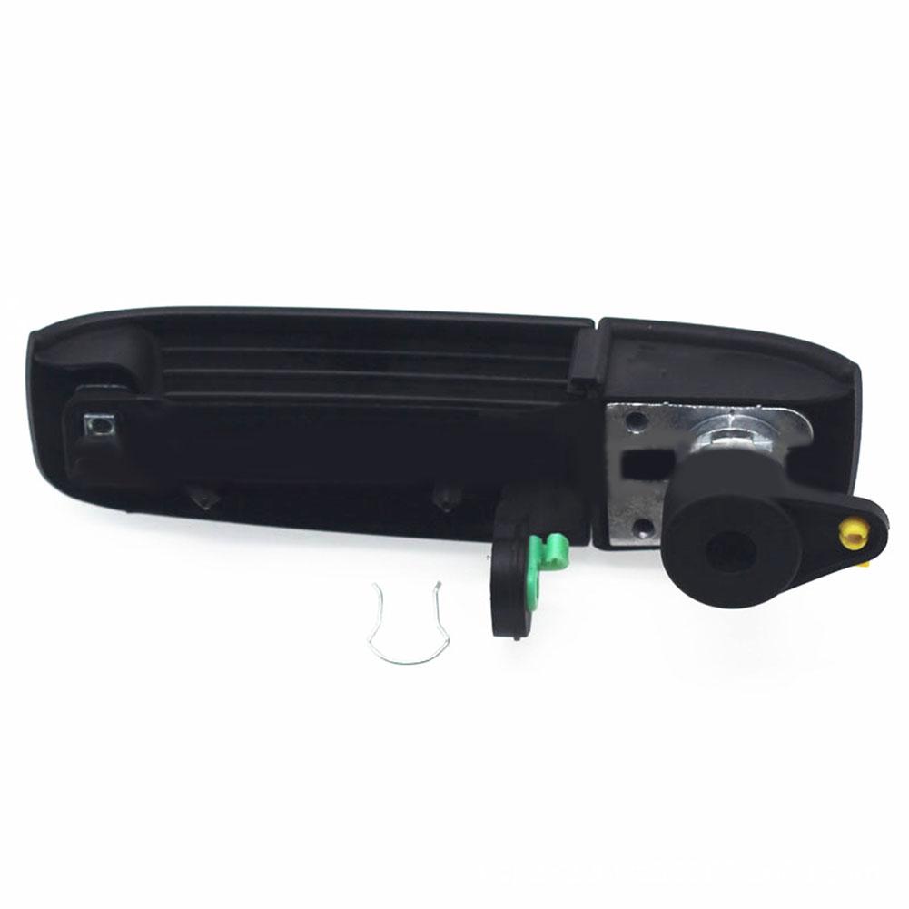 Black Car Front Left Side Door Handle Outer For Fiat- Panda 169 2003-2011 735371236 Exterior Parts Car Accessories