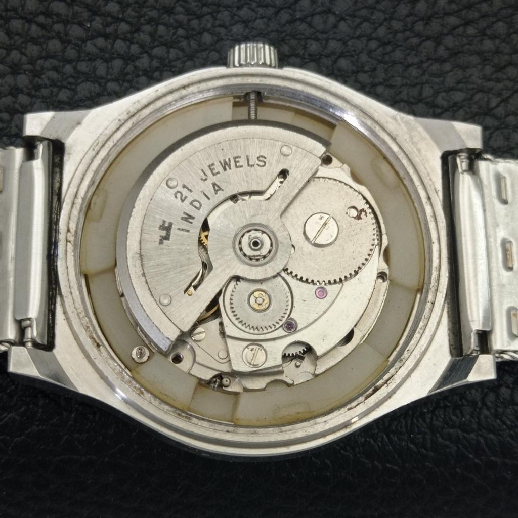 VINTAGE HMT DILIP AUTOMATIC 6501 INDIAN MENS ORIGINAL DIAL WATCH a703289-1 R213a-a703289