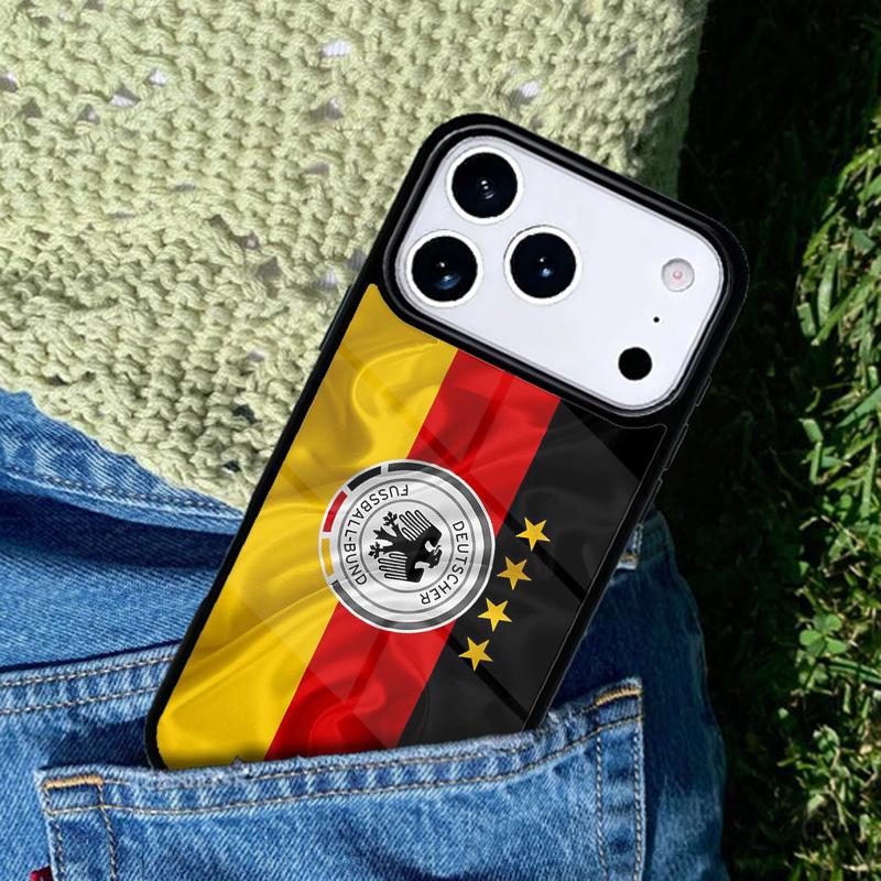 Germany Flag National Emblem phone case cover Compatible with for IPhone 17air 16e 15 14 13 12 11Pro Max 17 Air