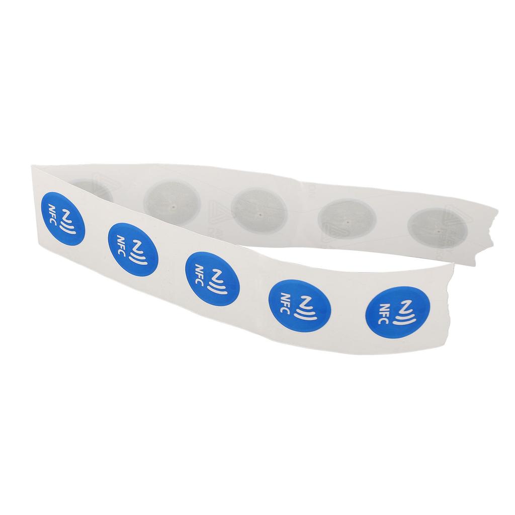 30Pcs NFC Tags PVC Waterproof 504 Bytes Programmable NFC Stickers for TagMo Phone