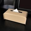 Yousheng Tissue Box, Durable PU Leather Waterproof Minimalist Design, Smooth Paper Outlet Durable Tissue Case, for Car Armrest And Home Coffee
