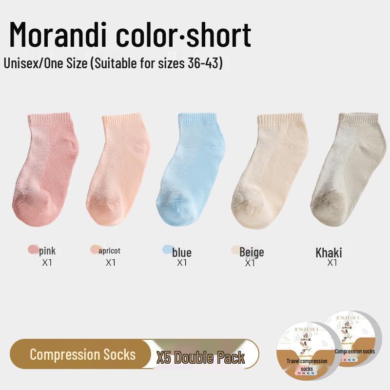 Miling Unisex Portable Disposable Compression Socks One Size Fits All
