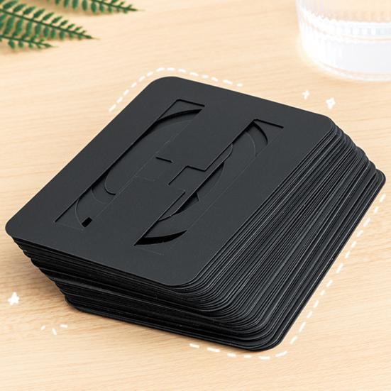 42 Pcs 3 Inches Letter Stencils Reusable Plastic Alphabet Symbol Number Templates Interlocking Craft Stencils Kit for Painting On Wood Wall