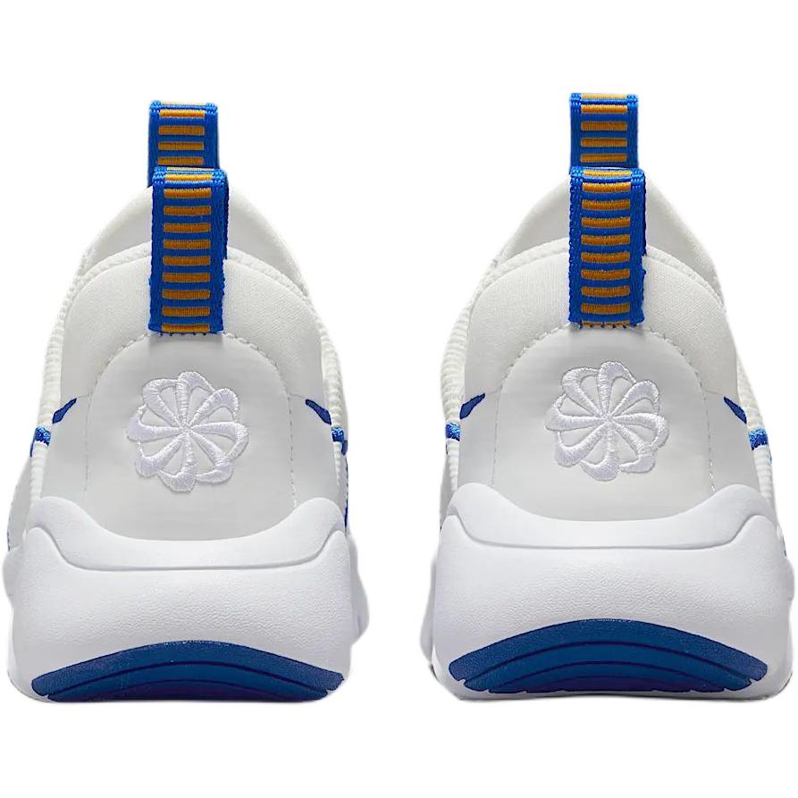 Nike Flex Plus 2 Soft Comfortable Breathable Support Durable Low-Top Running Shoes Kids Sneakers White Blue DV9000-103