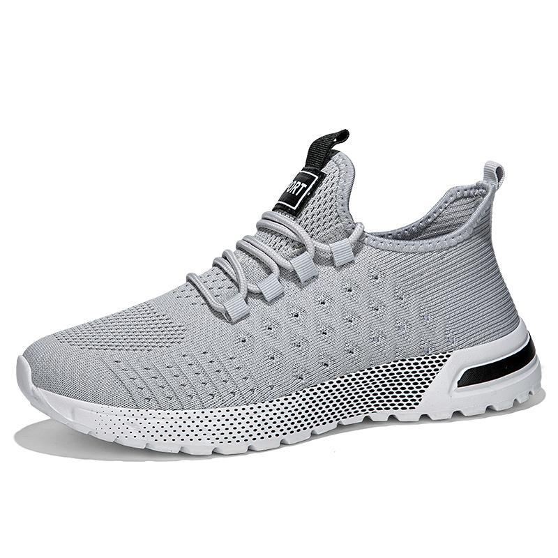 

New 2025 men s casual sports shoes, fashionable casual loafers and running shoes, lightweight and large-sized 39-46 46