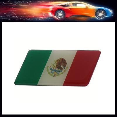 Premium Mexico National Flag for Laptop Wall Car Engine Hood Fender Trunk Tail Rear Decal Emblem Badge Sticker