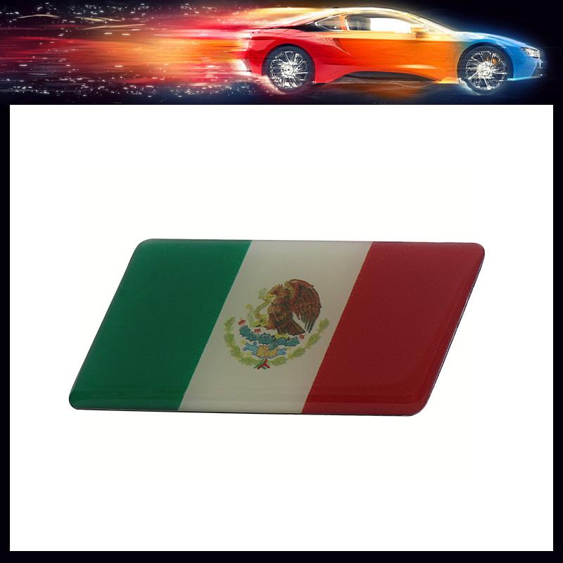 Premium Mexico National Flag for Laptop Wall car Engine Hood Fender trunk Tail Rear Decal Emblem Badge Sticker