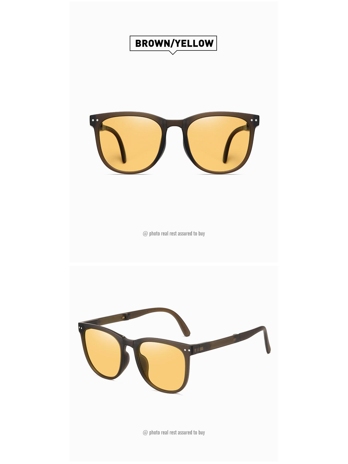 

DR.LOLLY Foldable Sunglasses: Lightweight, Portable, UV Protection, Sunscreen