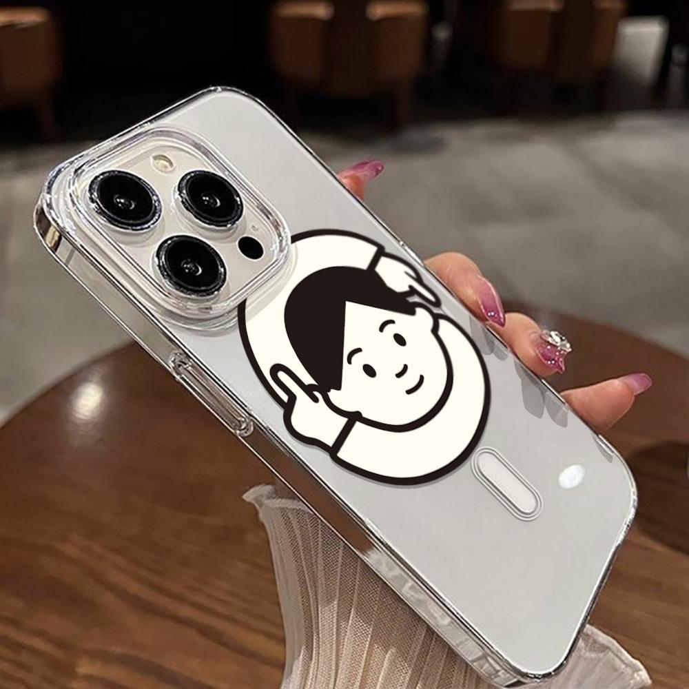 Magnetic Phone Case for iPhone 12 14 16 17 Pro 17 16 15 14 13 12 Pro Max  12 13 14 15  16 High Quality Shockproof Shell Full Protection Cute Style