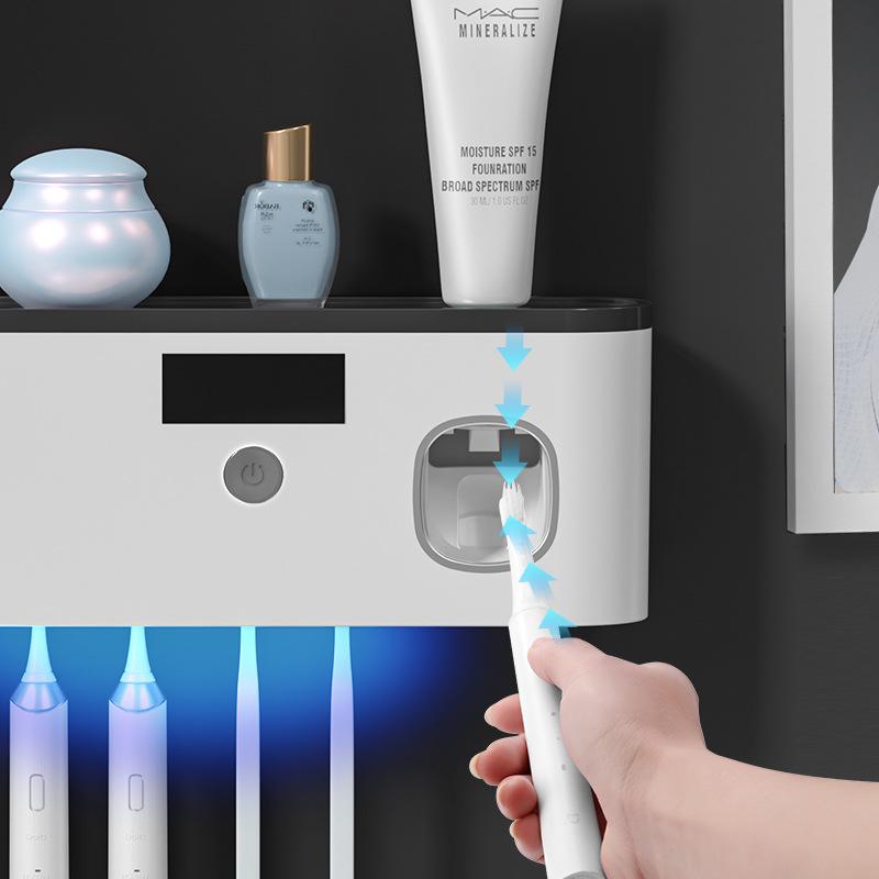 USB Wireless UV Toothbrush Sterilizer & Holder