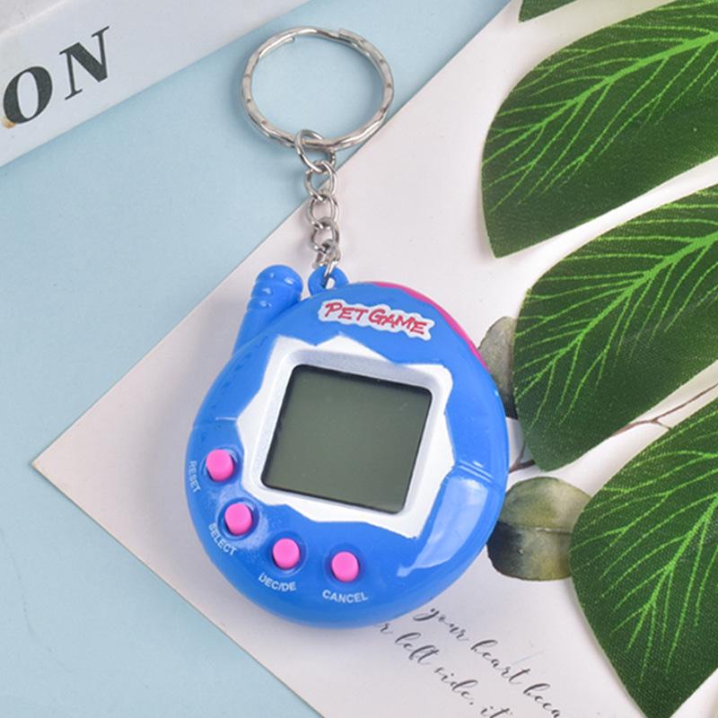 Portable Interactive Virtual Pet Console Keychain