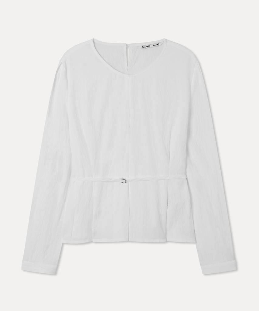 MIXXO Pintuck Flare Blouse_Miwblg309G