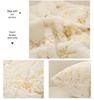 Plush Hot-Stamping Pillowcase - Sofa Cushion & Bedside Back Support