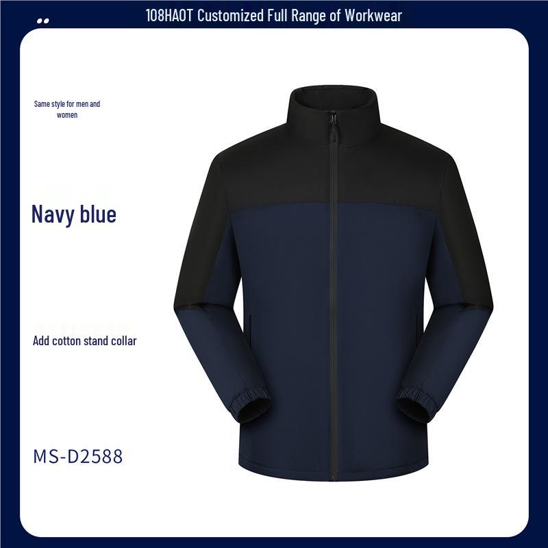 Waterproof Custom Logo Work Jacket for Autumn/Winter Automotive Maintenance 4XL
