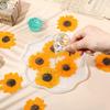 Roowest 24 Pcs Dried Pressed Flowers for Resin Fall Dried Sunflowers Dried Sunflower Petals for Jewelry Candle Soap Making DIY Art Craft Scrapbooking