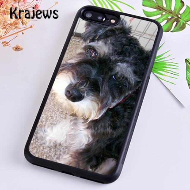 Cute Miniature schnauzer puppy Phone Case Cover For iPhone 17 Air 16 15 14 plus 12 13 pro max coque Fundas