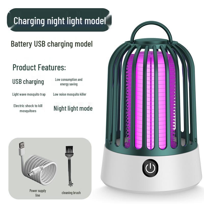 USB Rechargeable Mosquito Killer Lamp for Indoor/Outdoor Use