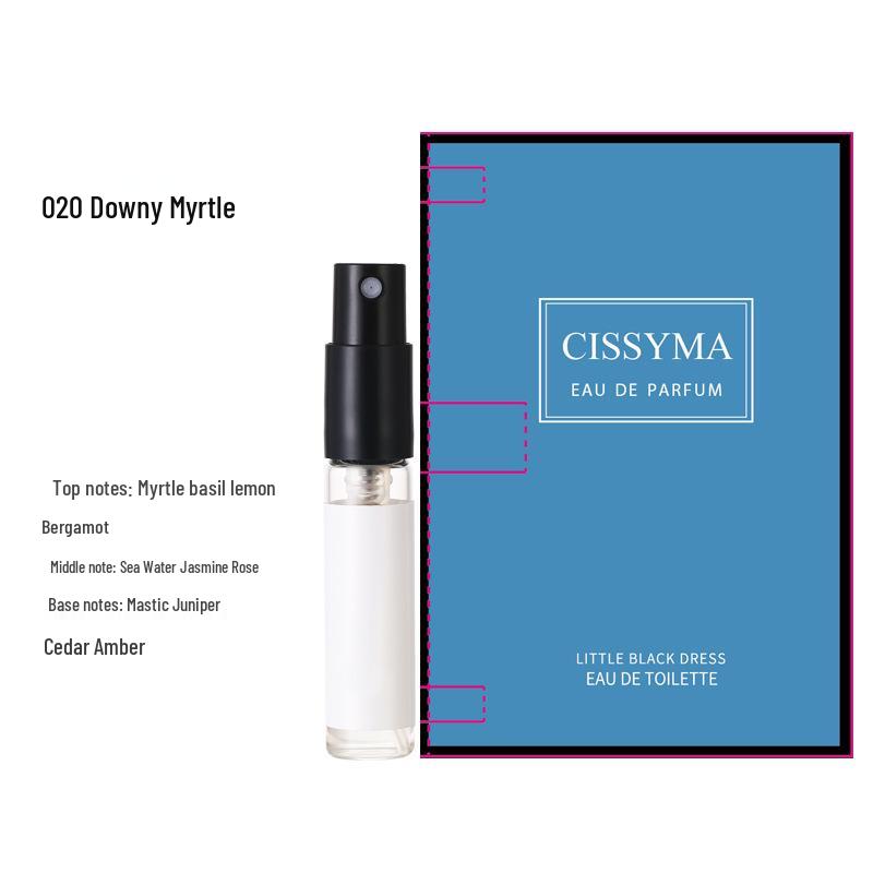 3ml Women's Light Fragrance Sample Card - Long-Lasting Q Version Spray, Men's Gift