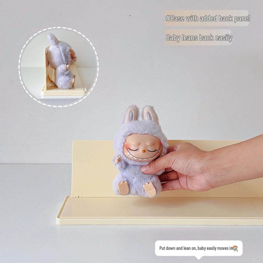 Transparenter Labubu Displayständer für Pop Mart Figuren: Blind Box Aufbewahrungsschrank