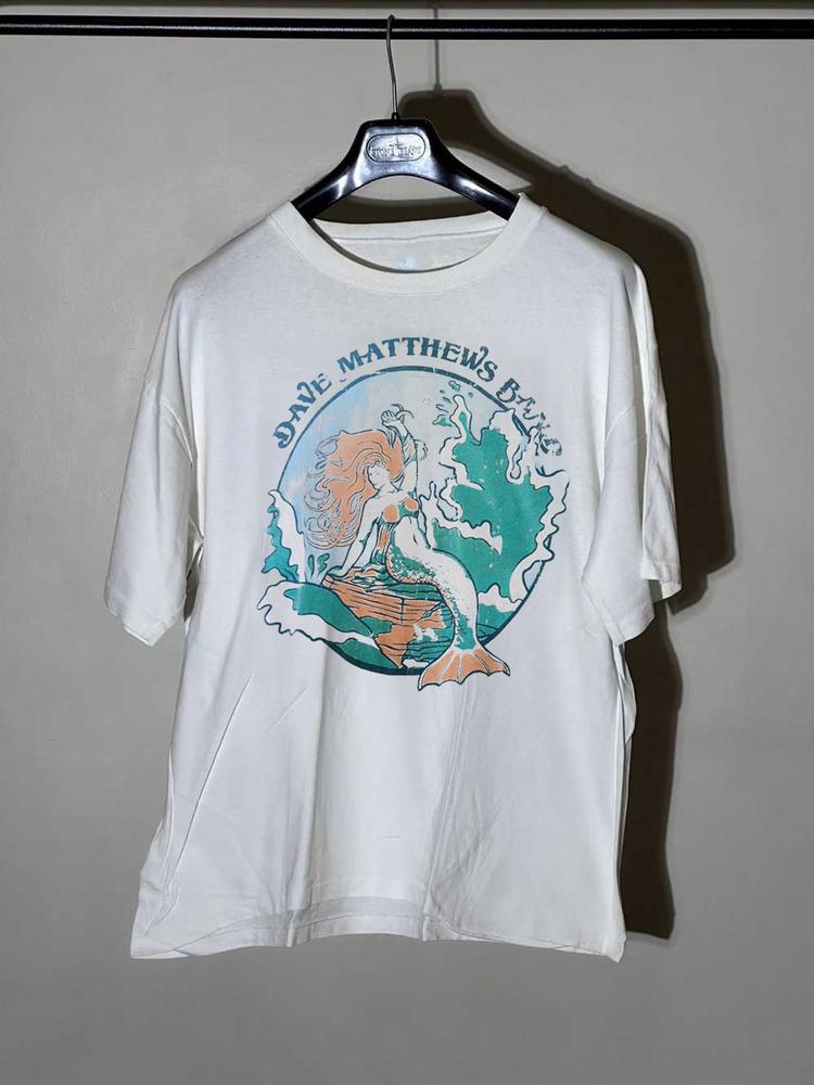 Collection Dave Matthews Band Tour S to 5XL White T-shirt XXXL