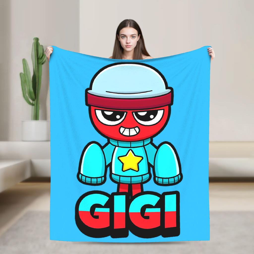 Dandys World Fleecové deky Jsem jen kamínek Vtipné přehozy na pohovku Postel Obývací pokoj 200x150cm Přikrývka