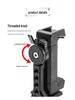 Aluminum Alloy Non-Slip Phone Holder - Stable Clamping for Horizontal & Vertical Shooting Accessories