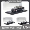 Майже Реальний 1:64 BMW 750iL E38 Чорний Легкосплавний Модель Автомобіля Настільна Прикраса Колекційна Подарунок на День Народження Хлопчача Іграшка