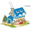 Villa House Castle Building Model 3D Cardboard Puzzle Jigsaw Toys Children's Interest Educational Toys Kids Gift