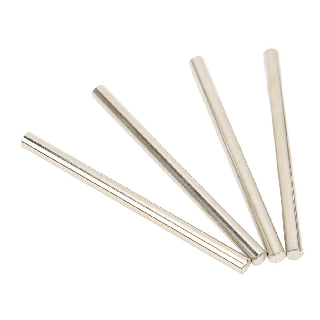 4 Pcs RC Lower Hinge Pin L77mm D5mm Steel Lower Swing Arm Pin for ZD Racing MX 07 1/7 Remote Control Car