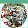 100pcs Minecraft Game Stickers Diy Waterproof Lapyop Bike Luggage Suitcase Decal