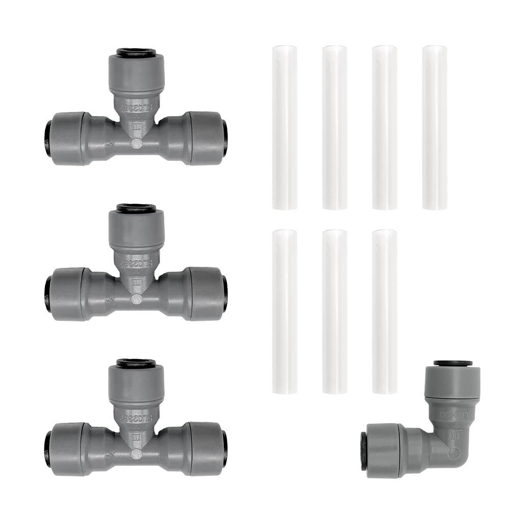 KegLand 4/6 Output Gas Board 8mm Duotight Kits Suit Inline Regulators Board KL17701 Home Brewing