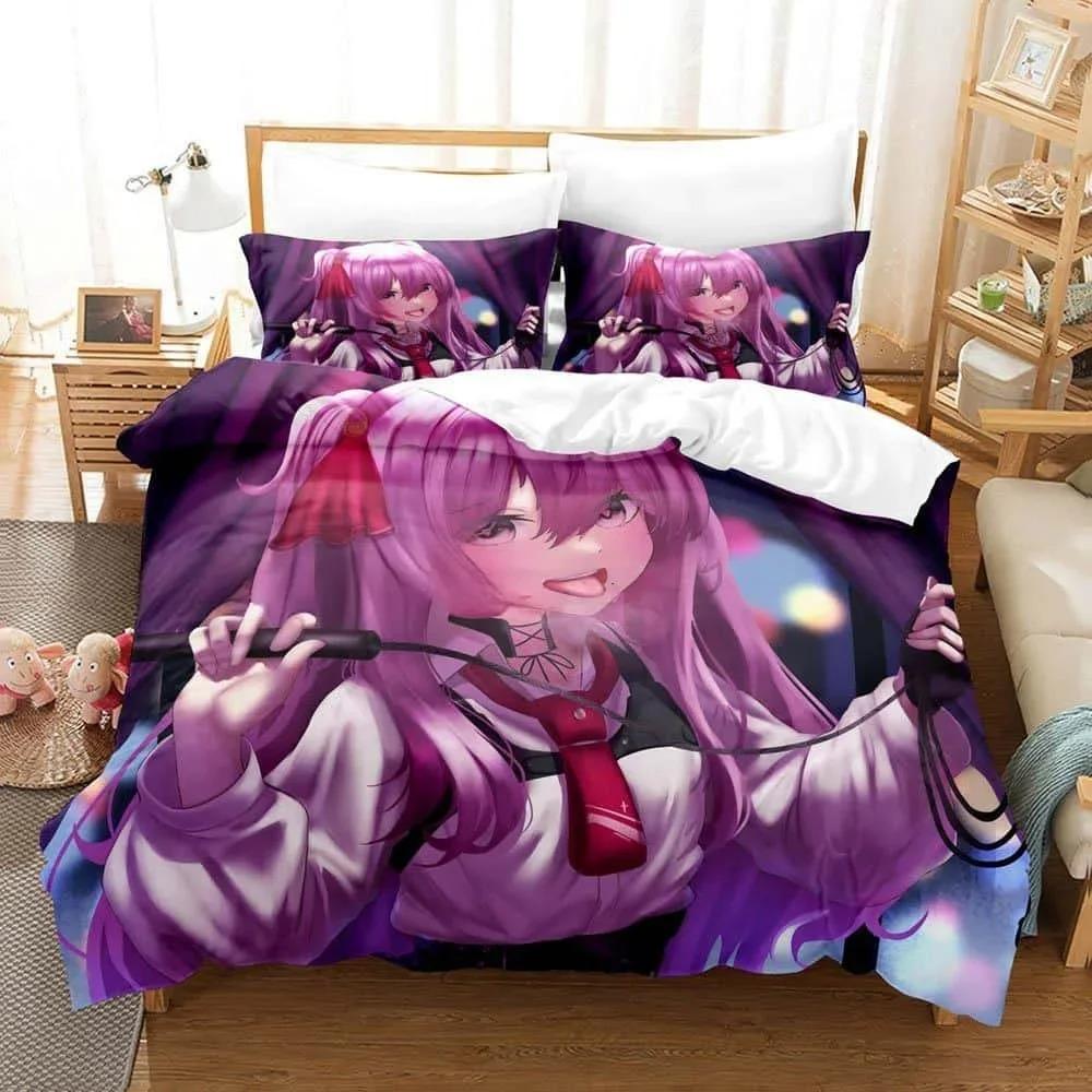 3D Print Anime Goddess of Victory Nikke Bedding Set Single Twin Full Queen King Size Bed Set Aldult Kid Bedroom Duvetcover Sets