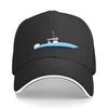 Yellowfin Boat Pet Kerstmuts Luxe Unisex Hoed Luxe Hoed Zonbescherming Dames Unisex